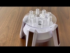 Polsterte Saphirglasröhre nach Maß mit Rille