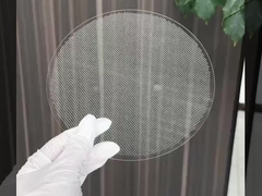 TGV (Durch-Glas-Via) Borosilikatglas Quarz