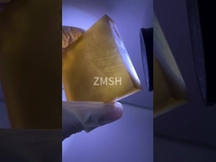 Synthetisch gefärbt Saphir Roh-Edelsteine Kanariengelb/Erdgelb/LV Farbe