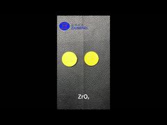 Zirkonium (ZrO2) Keramikformen mit Präzisionslasergravur und -markierung