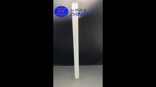 Präzisions-Saphirrohre – polierter Außendurchmesser und geschliffener Innendurchmesser für optische, Fluid- und Halbleiteranwendungen