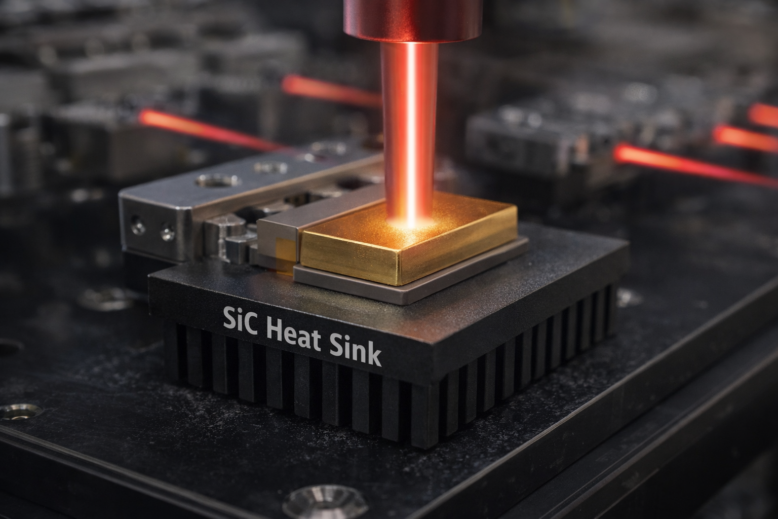 Jüngste Firmenblogs über Silicon Carbide Heat Sinks: The Material Enabling Next-Generation High-Power Laser Thermal Management