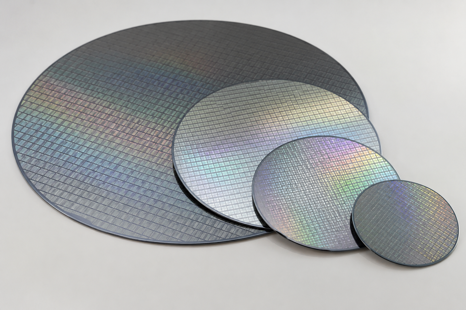 Jüngste Firmenblogs über Siliziumwafer-Durchmesser und -Dicken-Leitfaden: 100 mm, 150 mm, 200 mm und 300 mm Standards, typische Dicke und Anwendungen