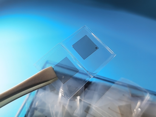 kaufen 10x10x0.5mm HPSI 1sp 2sp 4H-SEMI SIC Silikon-Karbid Wafersubstrate Online-Herstellung