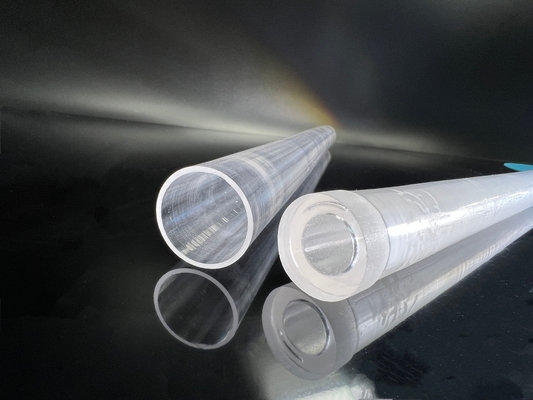 kaufen Monokristalline Sapphire Glass Pipe Transparent Thermocouple Schutz-Rohre Al2O3 Online-Herstellung
