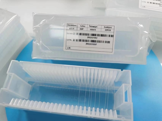 kaufen Härte Mos9.0 Ein-Achsen-R-Flächen-Sapphire Wafers Thicknesss 0.43mm Online-Herstellung