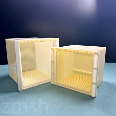 kaufen 5 Zoll 6 Zoll 125x125mm 150x150mm Quadrat Wafer Cassette Box 25pc Polypropylen (PP) Kunststoff Online-Herstellung