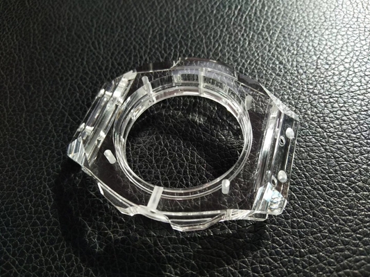 kaufen Transparente Uhrgehäuse-Saphir-Abdeckungs-Glas-Verschleißfestigkeits-polierte Oberfläche Online-Herstellung
