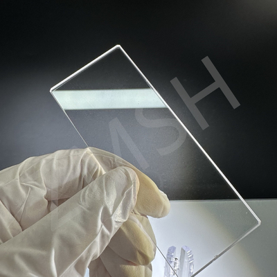 kaufen Saphir-Optische Fensterglas Al2O3 Hochleistungs-Hohe Reinheit Durchsichtige polierte Fenster Online-Herstellung