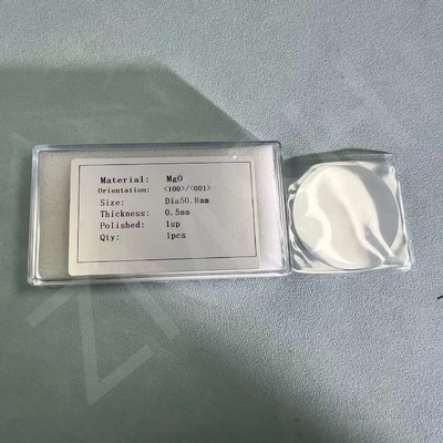 kaufen 2 Zoll MgO Waferdicke 500um Orientierung<100> Kristall Magnesiumoxid Kristall individuell Online-Herstellung