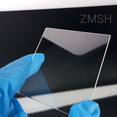 kaufen Transparentes Saphir-Optikfenster Substrat Einkristall Al2O3 99,999% geschnitten Online-Herstellung