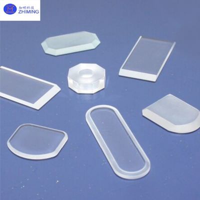 kaufen Custom-Unregelmäßig geformte Quarzglasfenster Hochreine verschmolzenen Silicium-Optikkomponenten Online-Herstellung