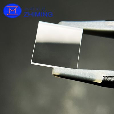 kaufen Quadratischer Saphir Substrat 10×10×1mm, C-Ebene, DSP, hochreines Einkristall Al₂O₃ Online-Herstellung