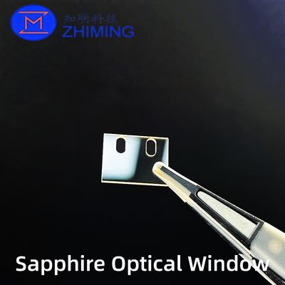 kaufen Customized Square Sapphire Optical Window with Through Hole Online-Herstellung