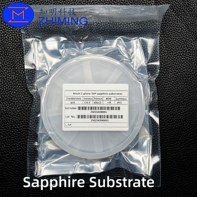 kaufen 4-inch C-Plane SSP Sapphire Substrate Al₂O₃ for LED & Optical Applications Online-Herstellung