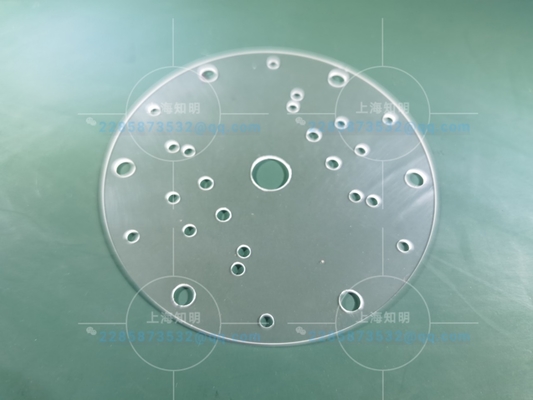 kaufen RFIC Al2O3 transparente Sapphire Optical Windows With Hole Online-Herstellung
