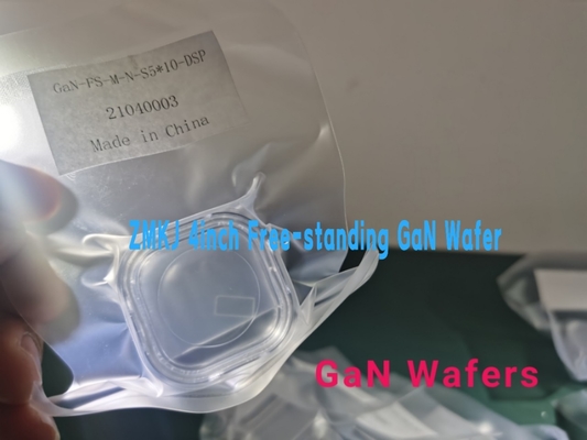 kaufen Undoped 10X10mm M-Achse HVPE GAN Wafers For Halbleiter Online-Herstellung