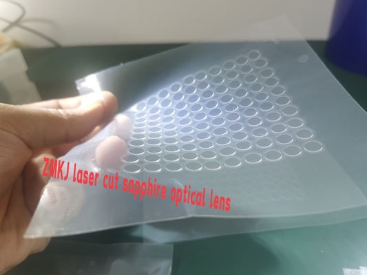 kaufen Aluminiumoxyd synthetische Sapphire Glass Window 0.16mm Stärke-Al2O3 Online-Herstellung