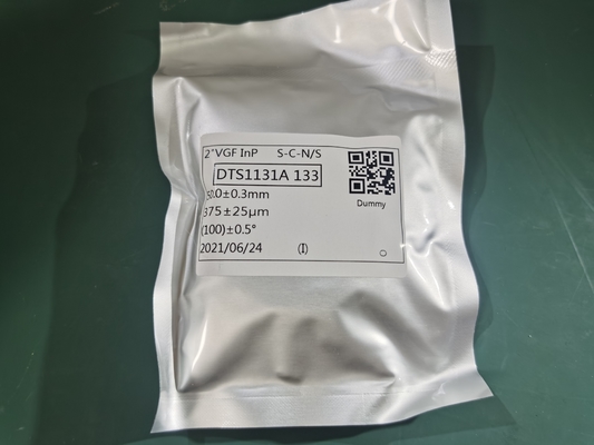 kaufen Halb isolierende 2 Art blinder InP-Indium-Phosphid-Wafer des Zoll-50mm N Online-Herstellung