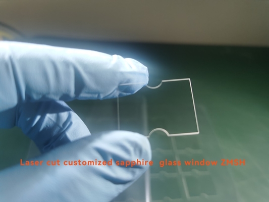 kaufen Besonders angefertigt formen Sie Laser schneiden Sapphire Windows, Sapphire Coated Crystal Online-Herstellung