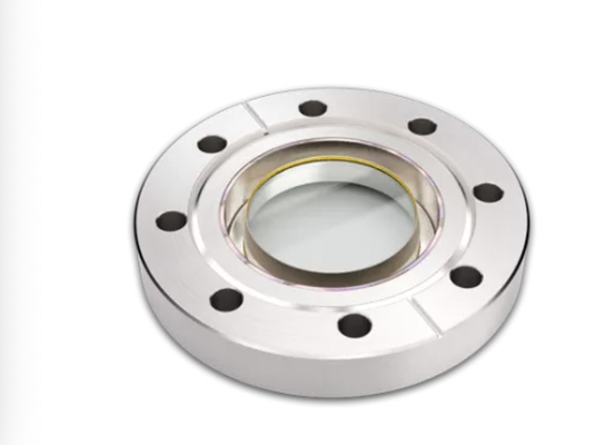 kaufen Angeflanschte Sapphire Glass Viewports For Vacuum-Ausrüstung der Härte-9,0 CF Online-Herstellung