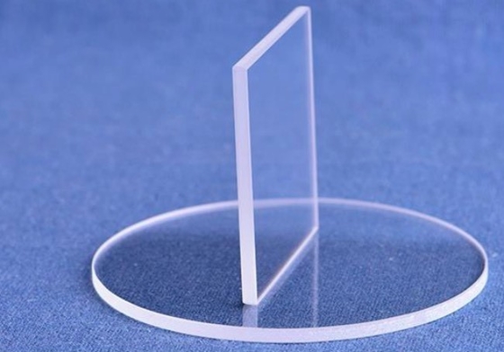 Customized Shape Fused Quartz Plate , Fused Silica Glass For Observation Window