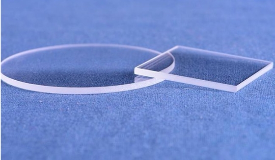 Customized Shape Fused Quartz Plate , Fused Silica Glass For Observation Window