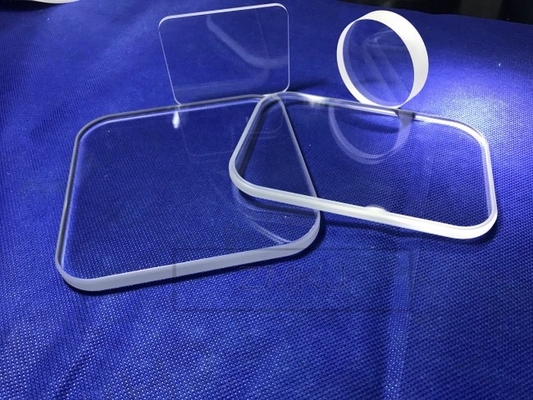 Customized Shape Fused Quartz Plate , Fused Silica Glass For Observation Window