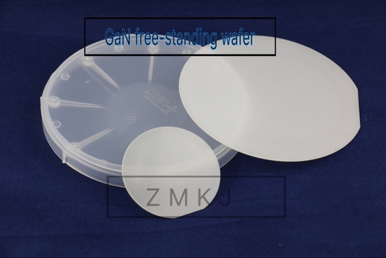 2-4inch HVPE GaN Wafer Customized Size Free - Standing GaN Single Crystal Material