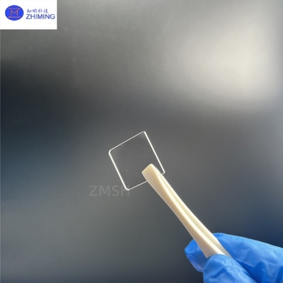 Saphir-Quadrat-Fenster-Optikglas Verschleißbeständig hohe Durchlässigkeit anpassbar