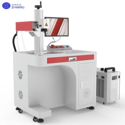 Faserlaser-Beschriftungsmaschine 20W-100W zum Beschriften von Edelstahl/Komponenten