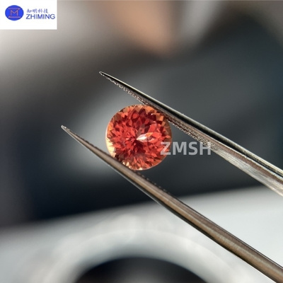Lab-Grown Padparadscha Saphir für Schmuck und Luxusgüter